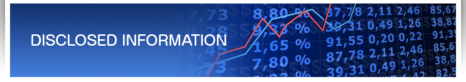 DISCLOSED INFORMATION